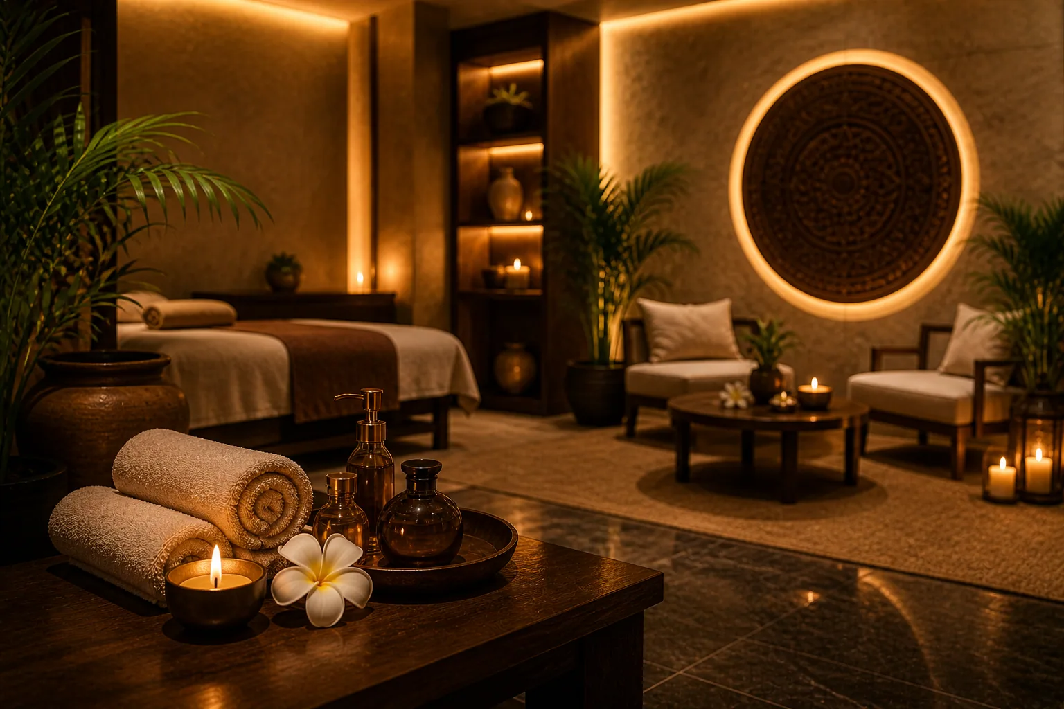 Century Arab Spa Abu Dhabi private treatment room