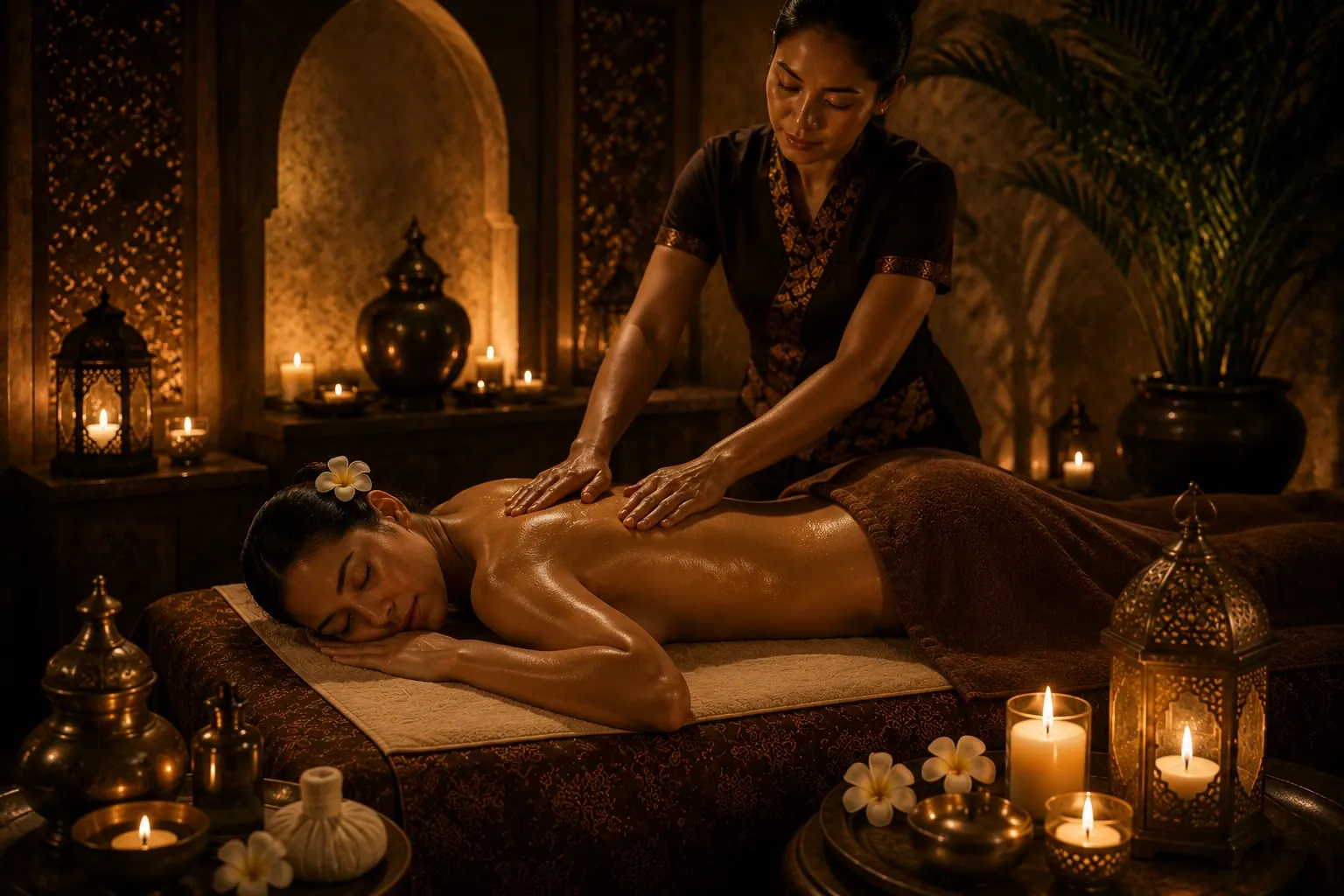 Full body massage in Abu Dhabi